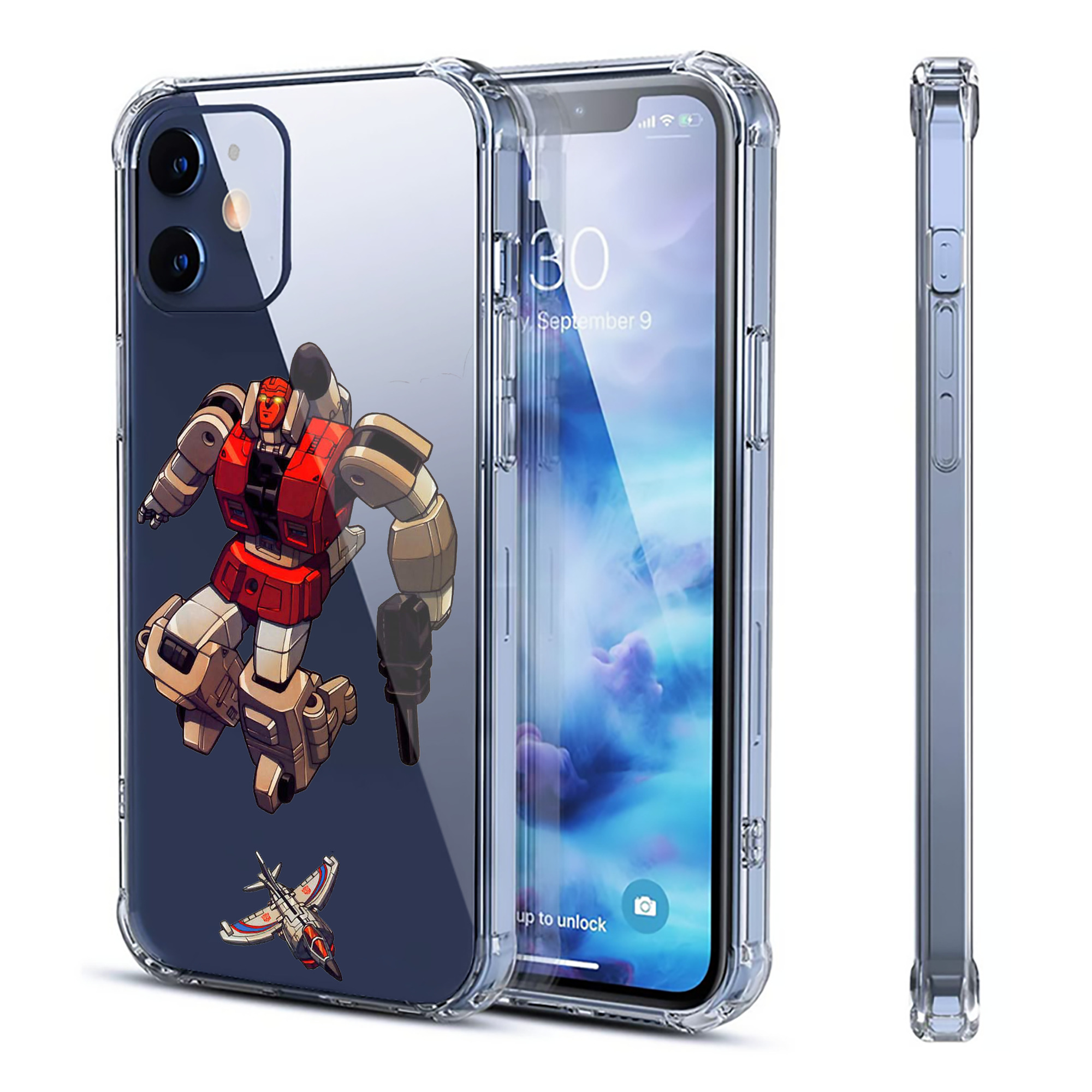 （画像用）  【iPhone 12シリーズ対応】透明スマホケース（クリアソフトケース）